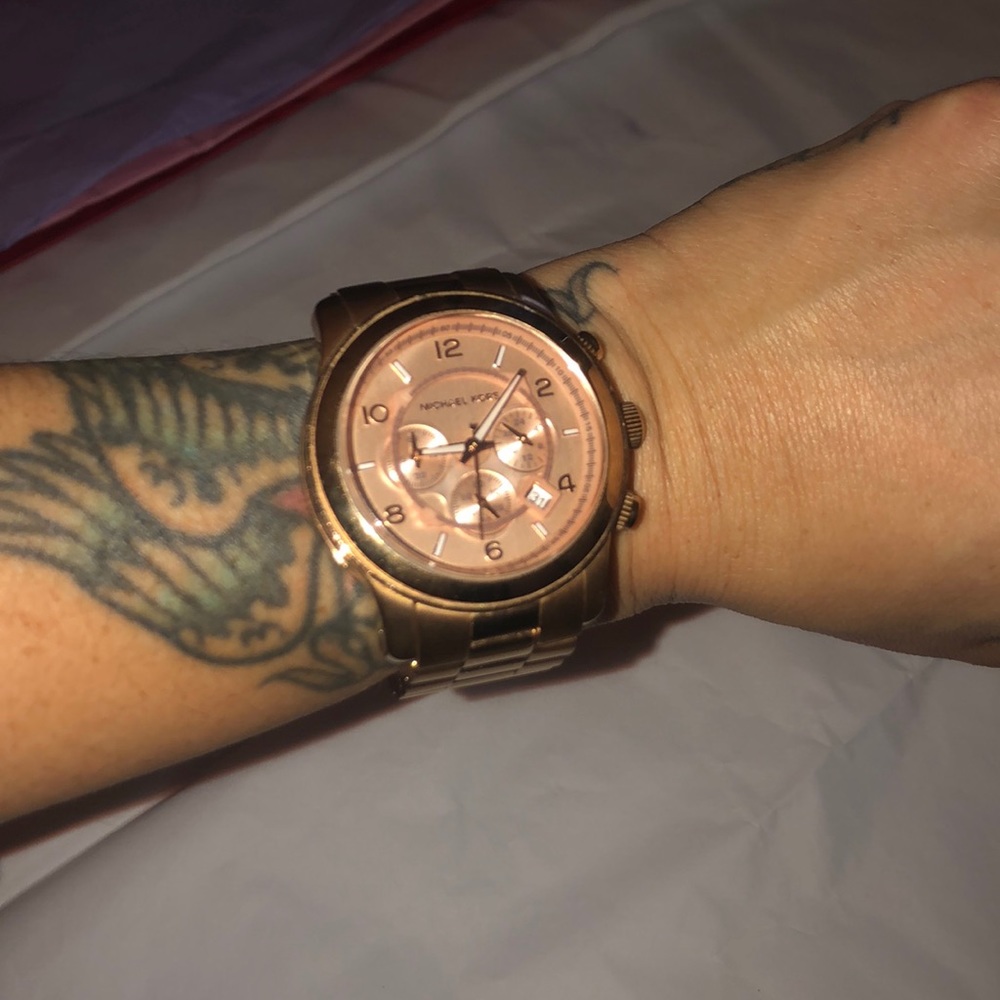 Michael Kors Rose Gold Watch